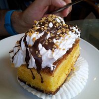 Bizcocho jugosísimo con merengue