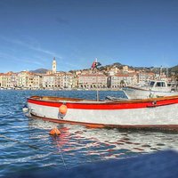 Vista singolare del Porto di Imperia