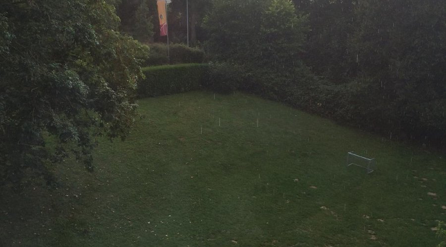 lots of open spaces outside