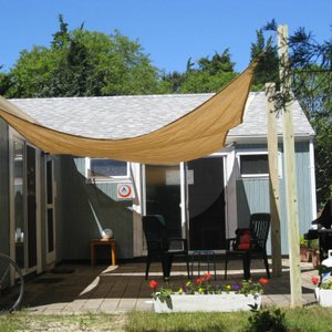 BBQ and patio