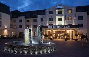 The Kingsley in Cork, image may contain: Hotel, Lighting, Fountain, Plant
