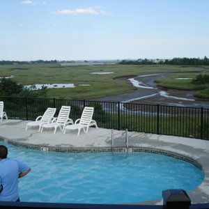 Pool with view