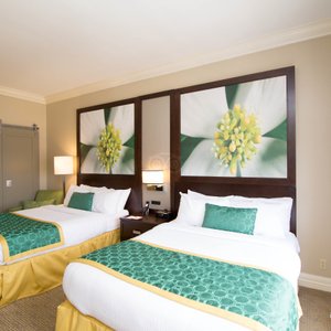 The Double Queen Room at the Courtyard New Orleans Downtown/Iberville