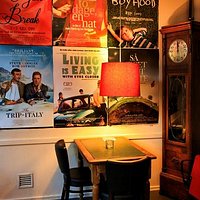 the cafe's just like in the film set