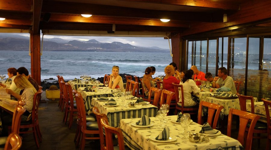 A beautiful restaurant.