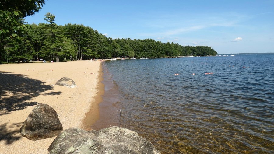 naples beach sebago lake