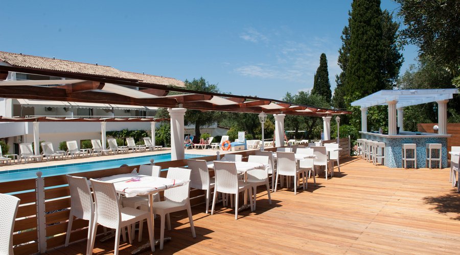 Pool Bar at the Katia Apartments