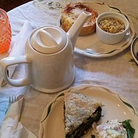 Tea & quiche!
