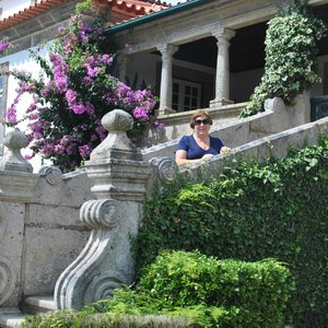 Aspecto da casa principal da quinta