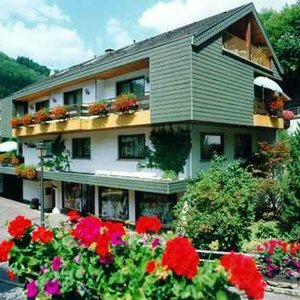Aussenansicht Gästehaus Melina