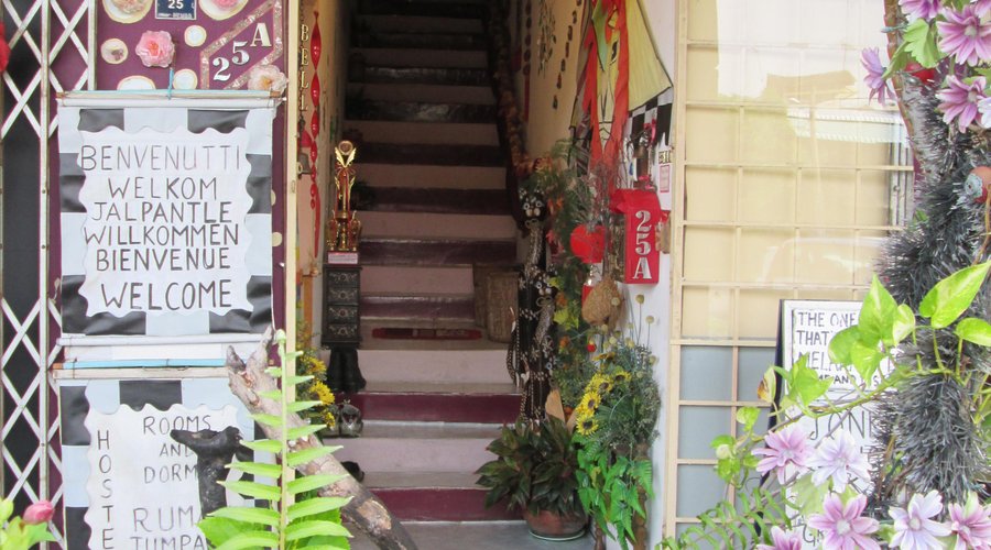 Jonkerdee Hostel as seen from outside