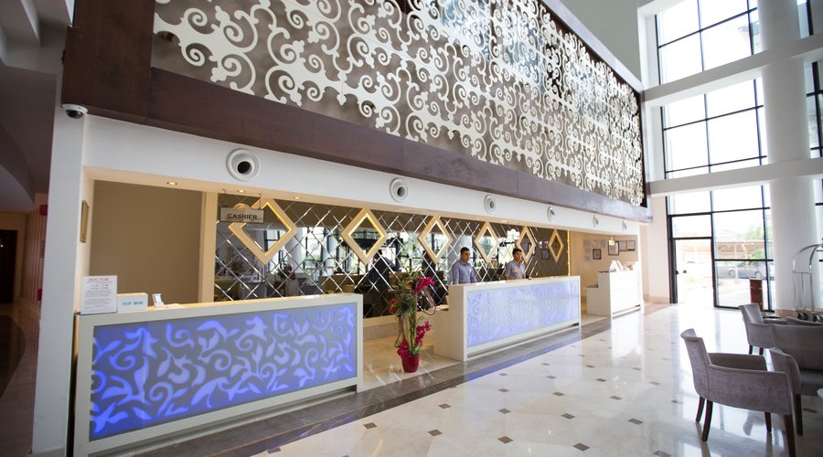 Front Desk at the Side Prenses Resort & Spa Hotel