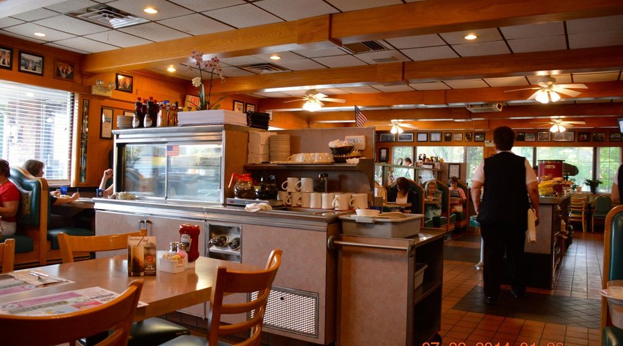 Inside the Milford Diner