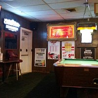 Pool table keno screen