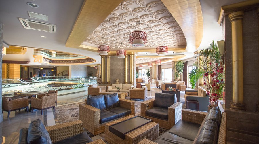 Lobby at the Royal Dragon Hotel