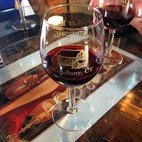 The beautiful glass that's included in your tasting fee.