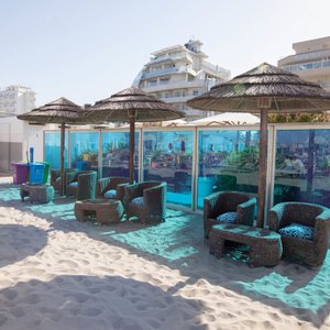 Beach at the Bellettini Hotel