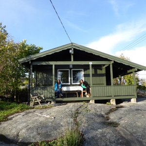 Cabaña para 6 (2 habitaciones con literas y sofá cama)