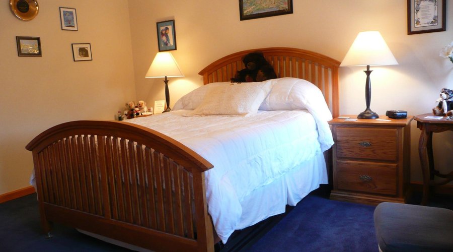 The Alaska Room, with Queen TempurPedic bed, can sleep 2-4.