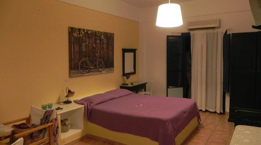 The bed in our superior double