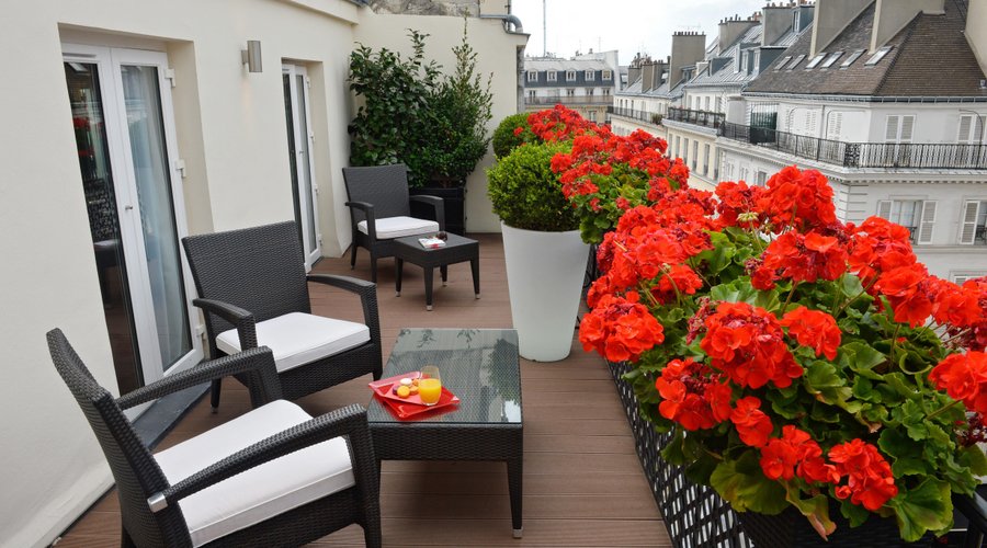 Terrasse of deluxe room 603