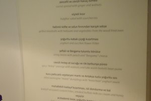 Speisekarte