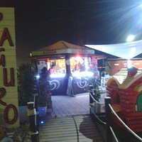 Lido Paguro beach con il suo chalet