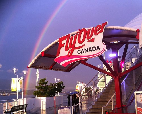 Rainbow at FlyOver Canada