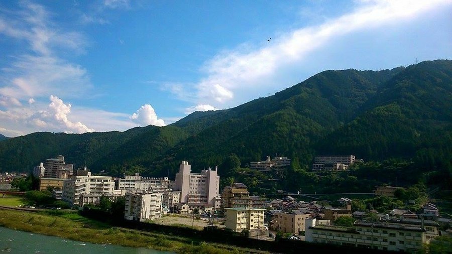 What a beautiful scenery from hotel room window