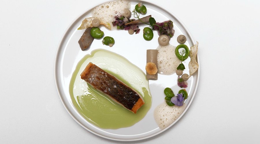 Gericht vom Gourmetrestaurant OPHELIA