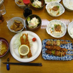 夕食の例