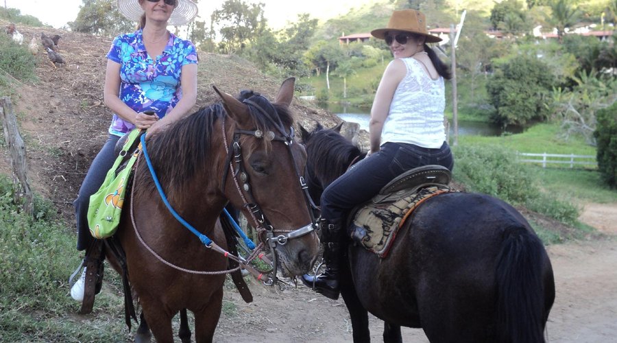 Passeio a cavalo - expetacular