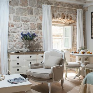 St. Joseph's Boutique Hotel in Dubrovnik, image may contain: Dining Room, Table, Dining Table, Living Room