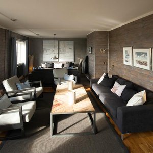 The Lounge area
