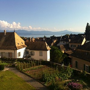 View from the castle of Aubonne