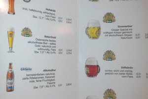 Speisekarte