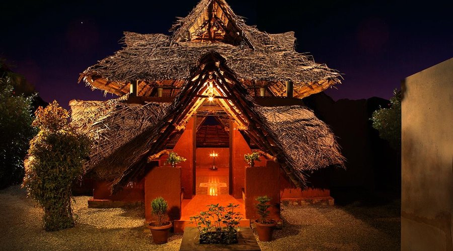 Ayurveda Treatment Hut - Exterior