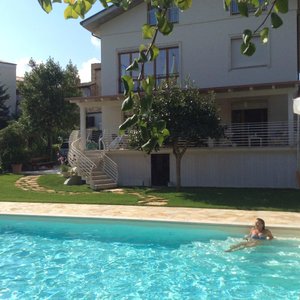 portico e piscina