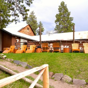 Back of hotel.