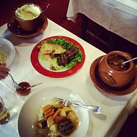 Lamb and chicken