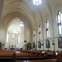 The interior of the church. Peace n quiet away from the hustle and bustle of city centre traffic