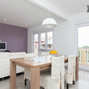 Dining and kitchen