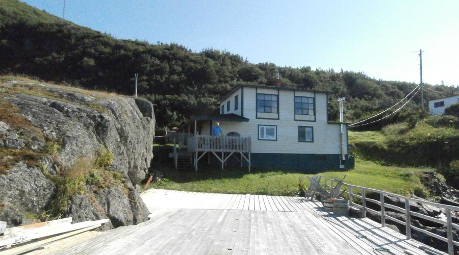 Rear view from the wharf