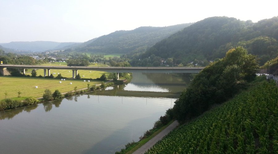 Vu depuis la terrasse