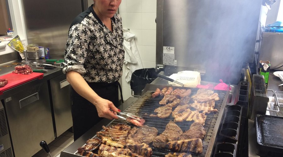Lo chef al lavoro !!!