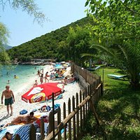 agia paraskevi beach-dech chairs for rent