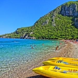beach is within walking distance
