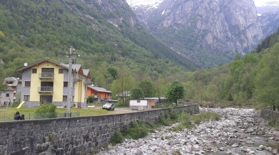 Vista del BB e del fiume