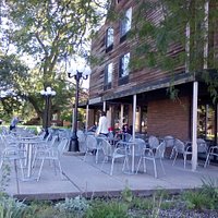 Great seating street side..