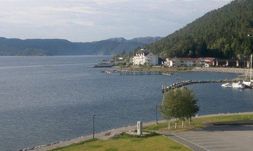 View from seaside room.